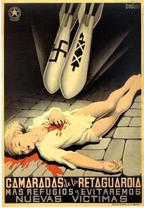 Affiche de propagande républicaine de la guerre civile espagnole