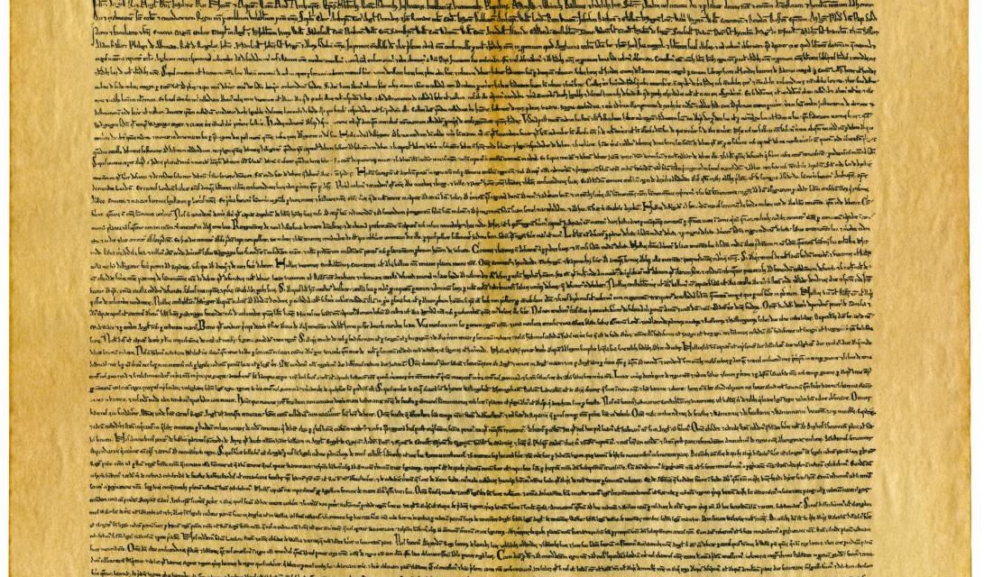 The Magna Carta, 1215