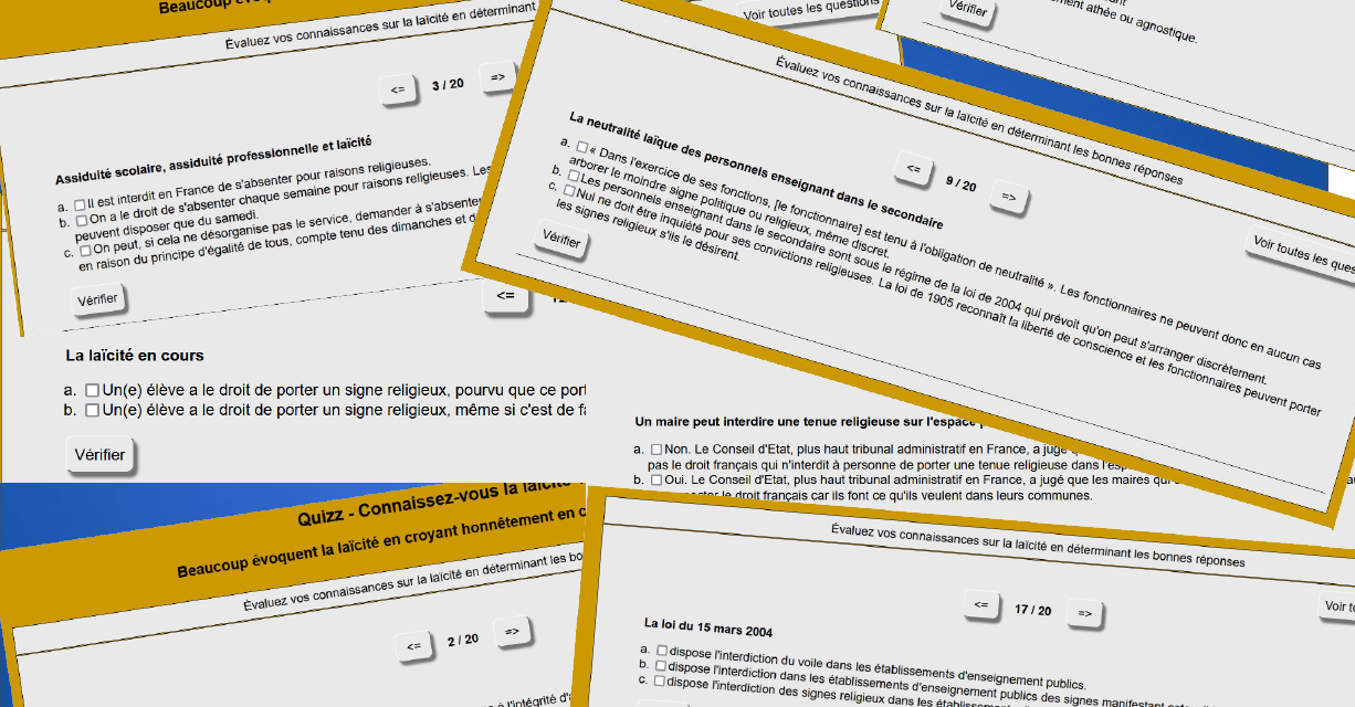 Quizz – Connaissez-vous la laïcité ?