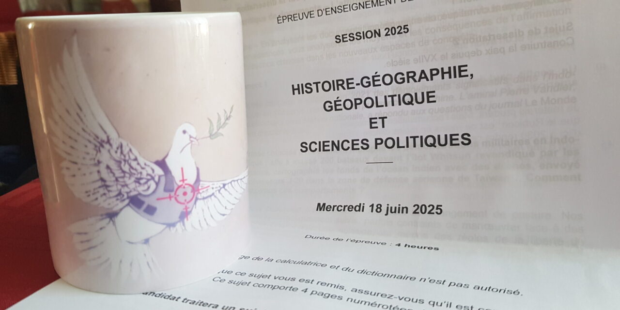 CORRIGÉ BAC 2025 – Jour 2 – Dissertation – Sujet 2 : construire la paix depuis le XVIIème siècle