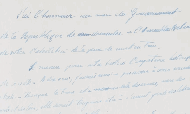 DGEMC – séquence sur l’abolition de la peine de mort