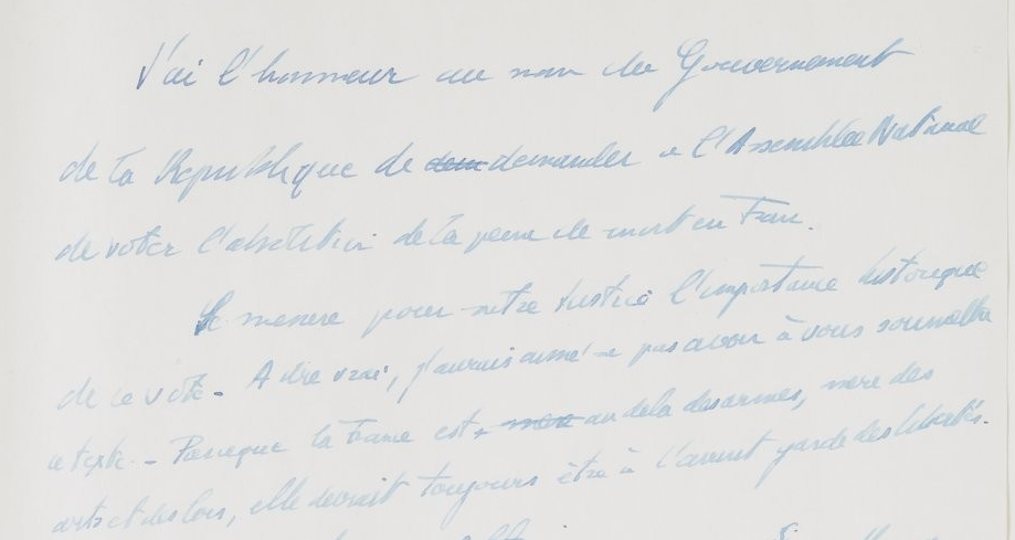 DGEMC – séquence sur l’abolition de la peine de mort