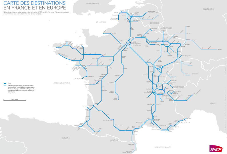 Carte Reseau Tgv Carte